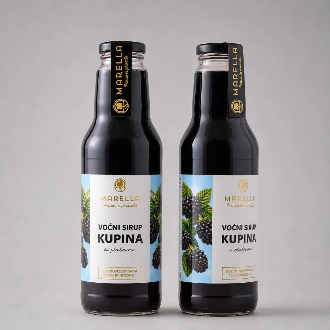 sirup kupina