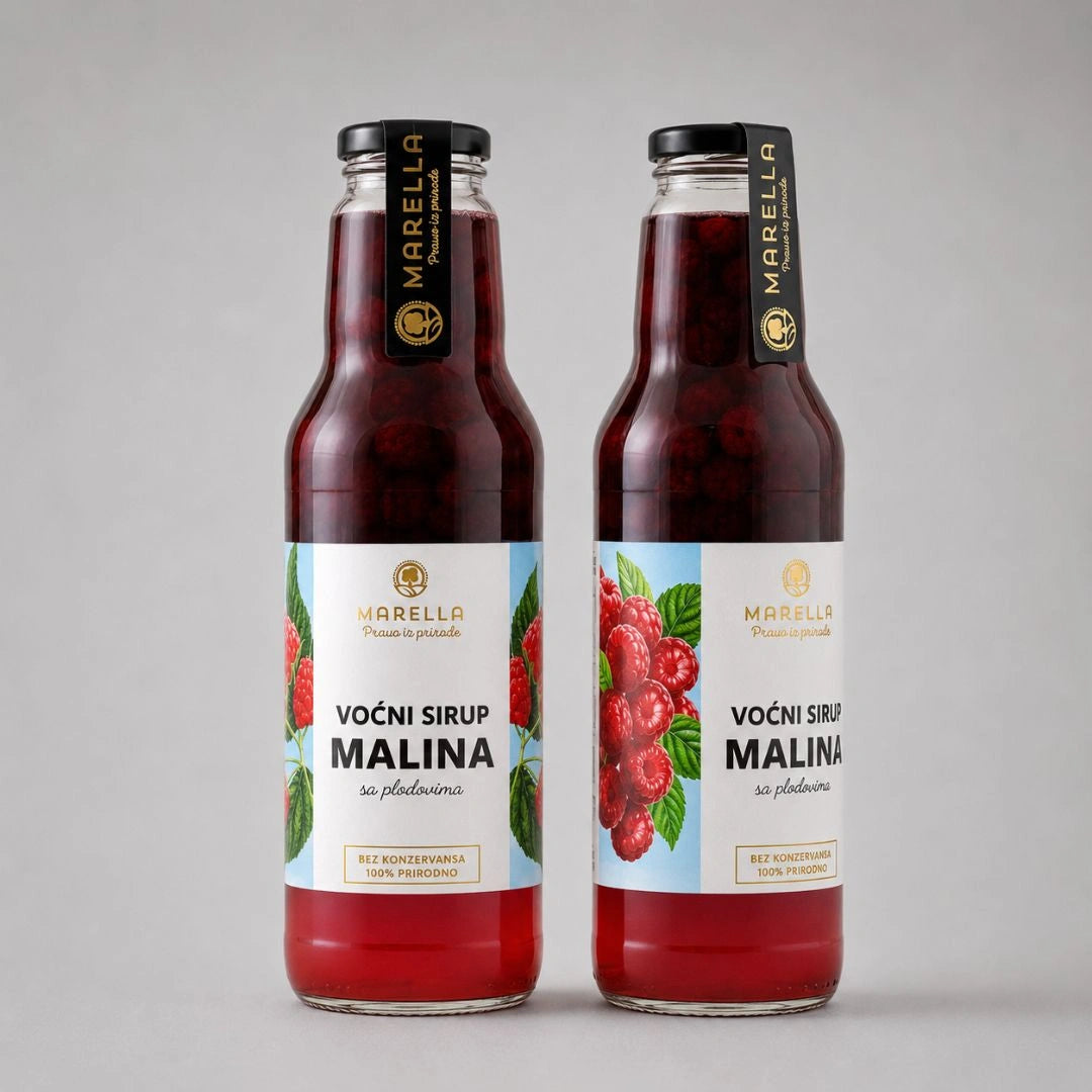sirup malina
