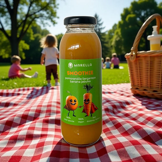 smoothie pomorandža & šargarepa