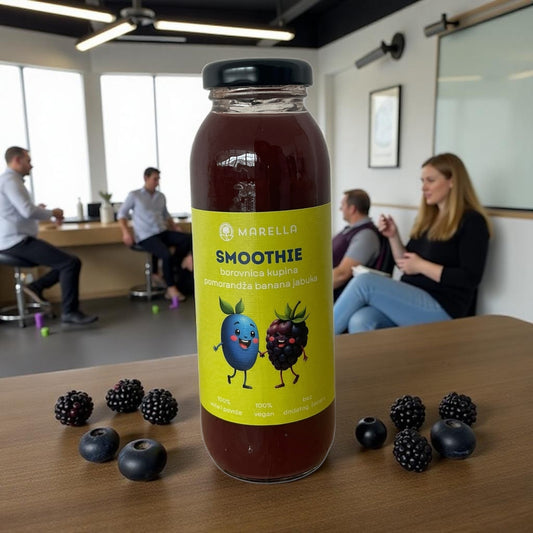 smoothie borovnica & kupina