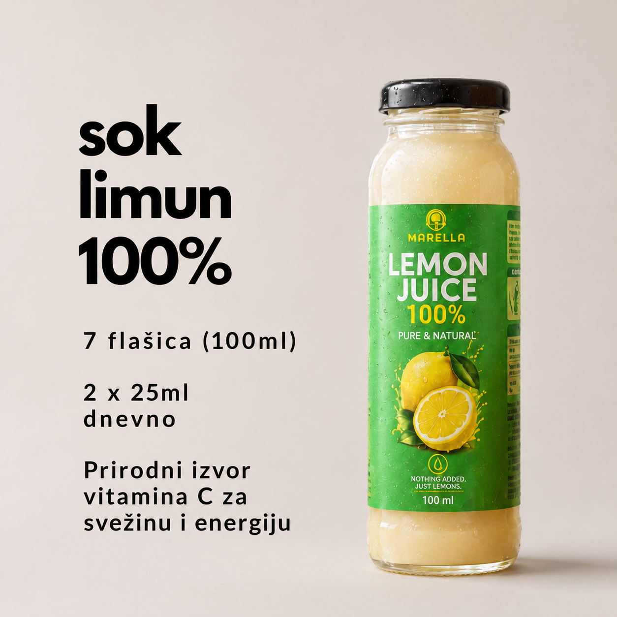 ŠARGAREPA & LIMUN - glow inside out paket za 14 dana