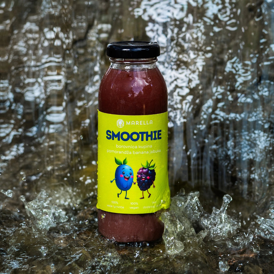 smoothie borovnica & kupina