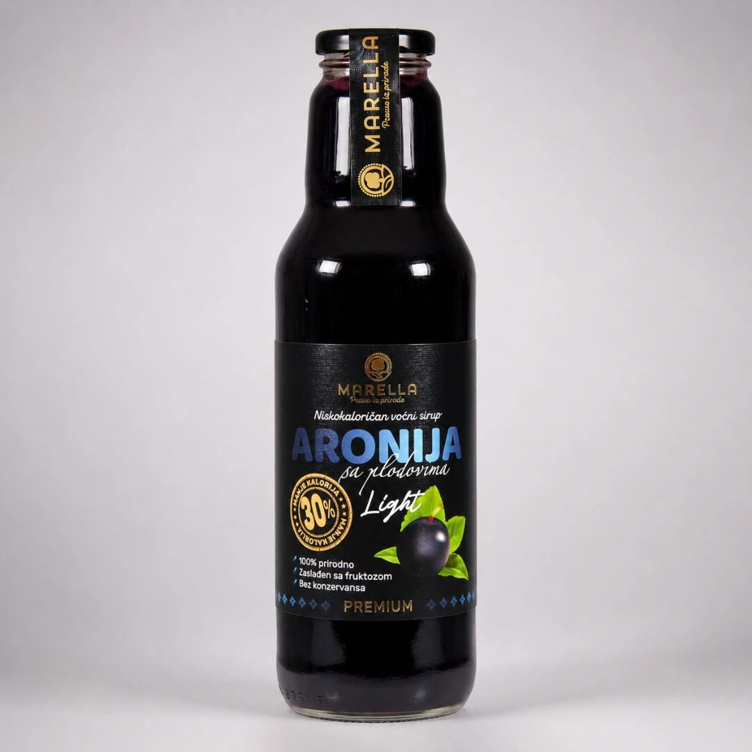 light sirup aronija