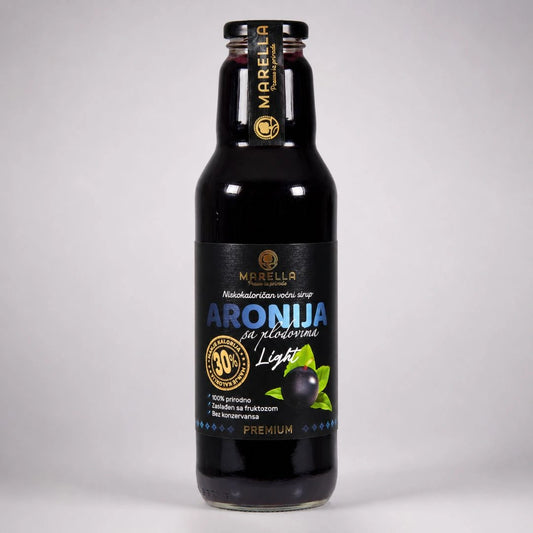 light sirup aronija