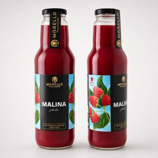 sok malina jabuka 100%
