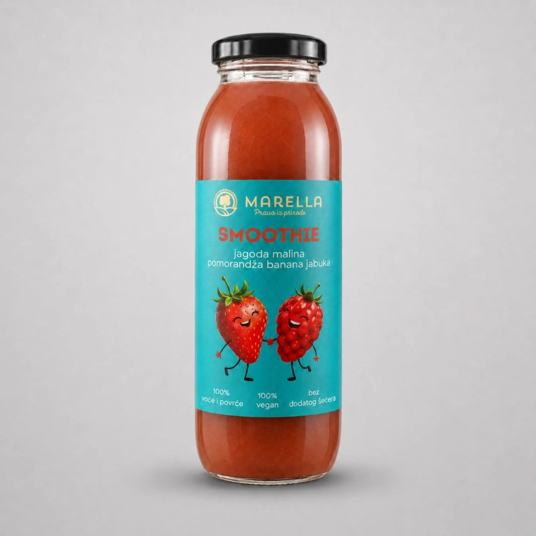 smoothie jagoda & malina