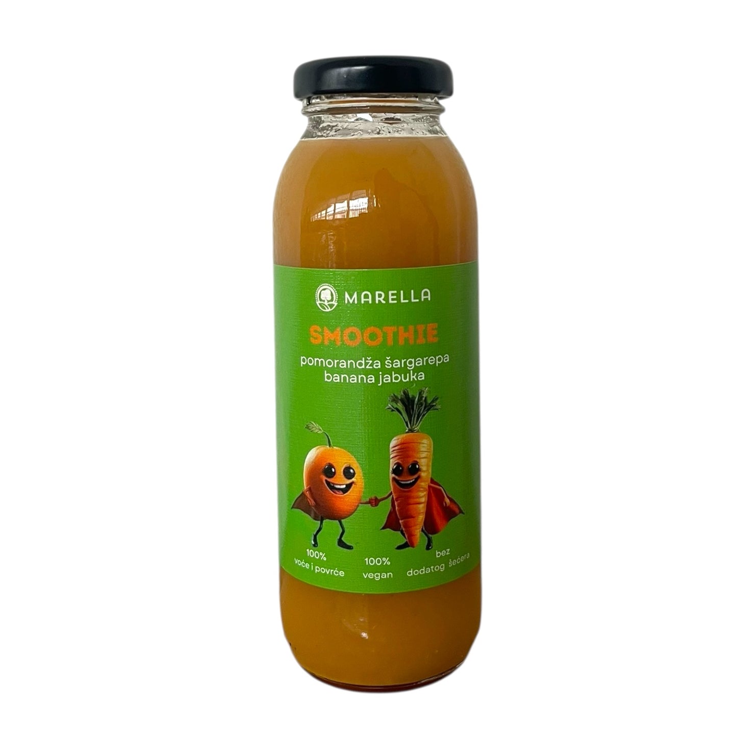 smoothie pomorandža & šargarepa