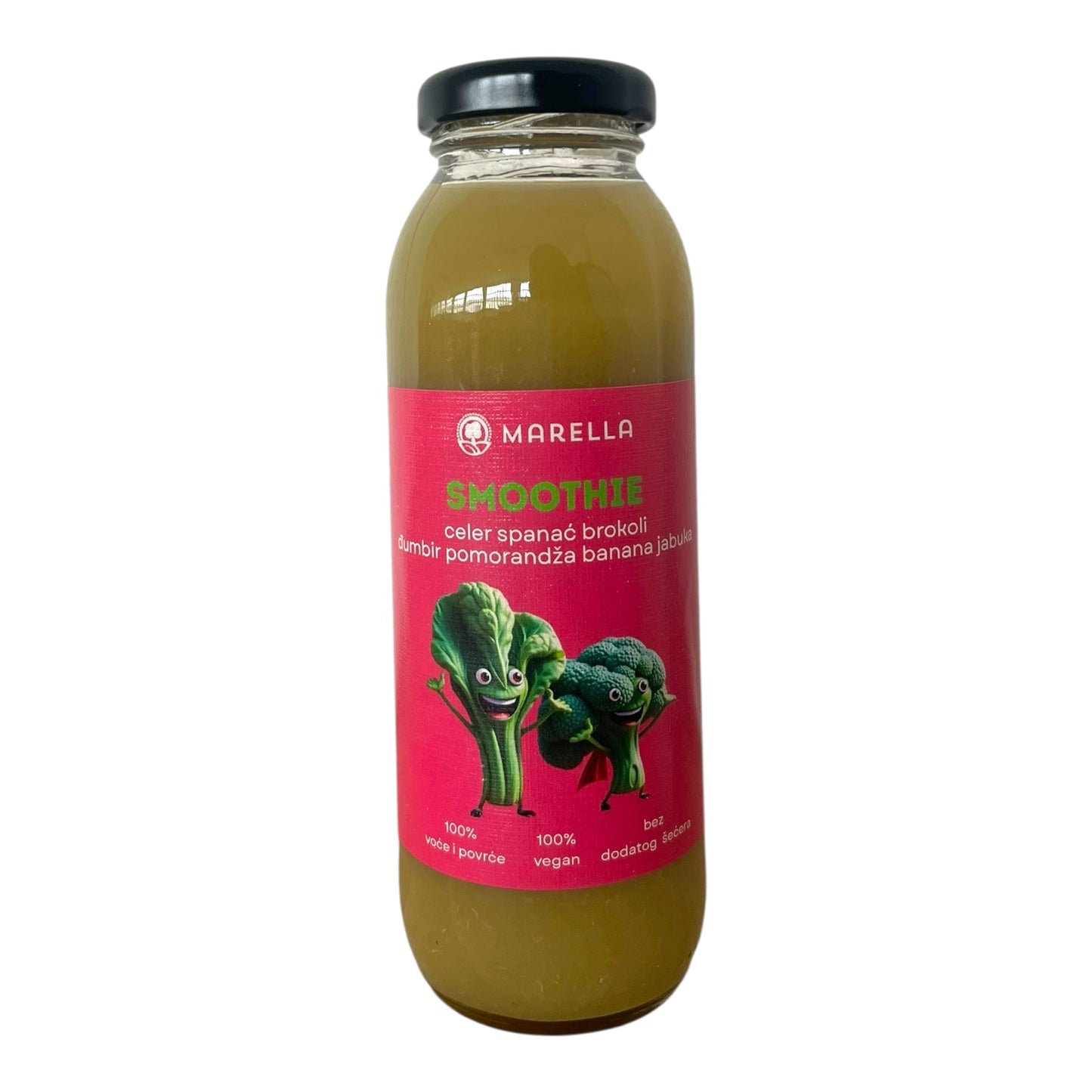 smoothie celer & spanać