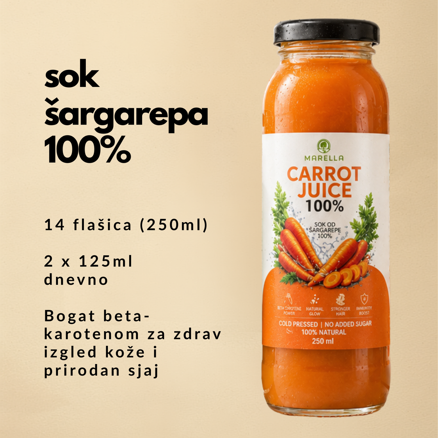 ŠARGAREPA & LIMUN - glow inside out paket za 14 dana