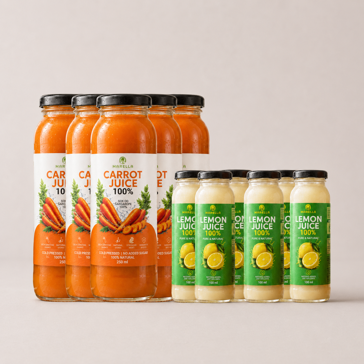 ŠARGAREPA & LIMUN - glow inside out paket za 14 dana